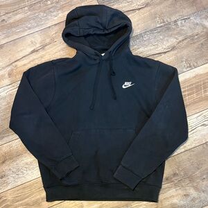 Nike Men's Dark Hoodie with Logo